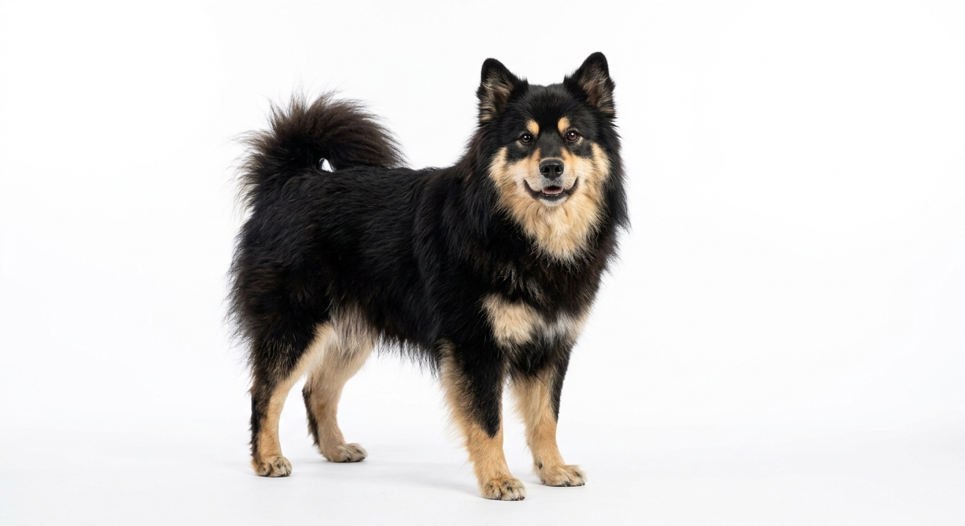 Lappländischer Rentierhund